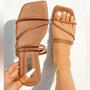 Brown sandals
